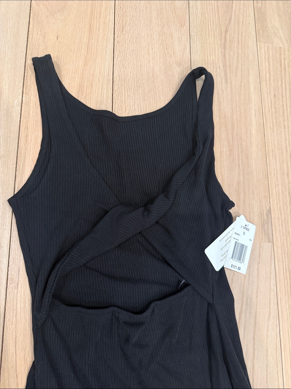 L*Space Nico Dress Black Sleeveless Maxi - Picture 2 of 3